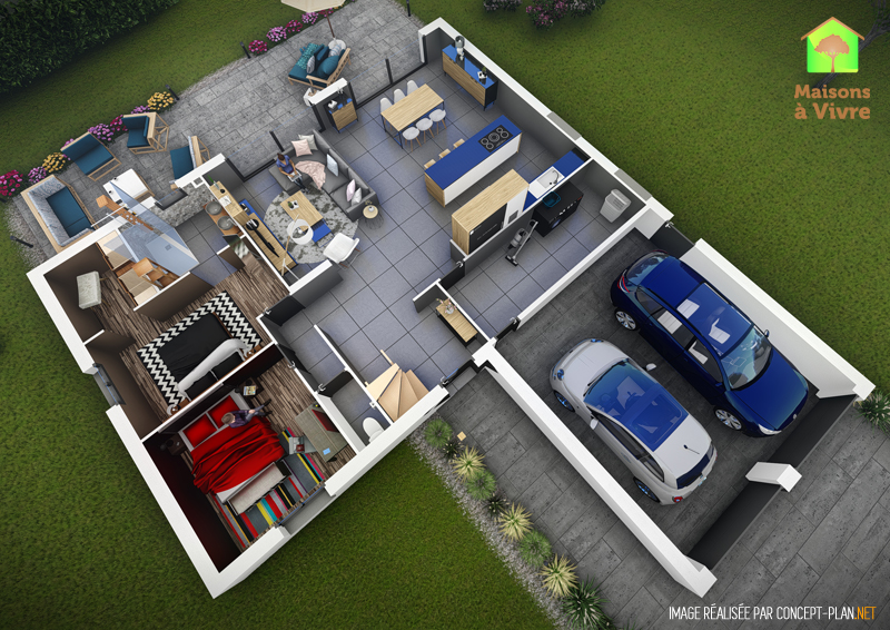 Maison CONTEMPORAIN PANORAMA - 3